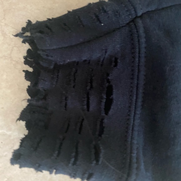 LF Carmar Fringe Crop Sweatshirt - Picture 4 of 5